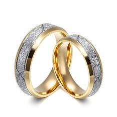 Titanium Cincin Couple - Cincin Tunangan - Cincin Nikah CC091