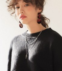 Untuk Membeli STH. On Behalf dari SB. Stylenanda untuk Membeli STH. On Behalf dari SB. Positif Artikel Verifikasi 2017 Produk Baru ^ ^ Ganda Belok Kecil Silang Kalung-Internasional