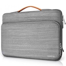 Tomtoc 14-15 Inch Air Repellent Tas Lengan Laptop Buku Catatan Tas untuk 15 Inch Baru MacBook Pro Retina Sentuh bar 2017 Dell XPS 15 14