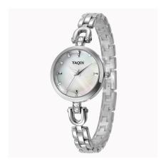 Toobony Otentik Yaqin Jam Tangan Wanita Model 7225 Fashion Jam Tangan Wanita Gelang (Perak)