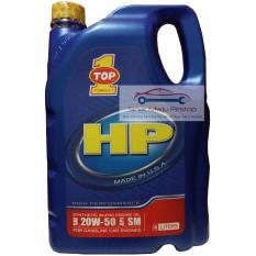 Top One High Performance Engine Oil 20W-50 - Pelumas Oli Mesin Mobil Bensin 4 Liter
