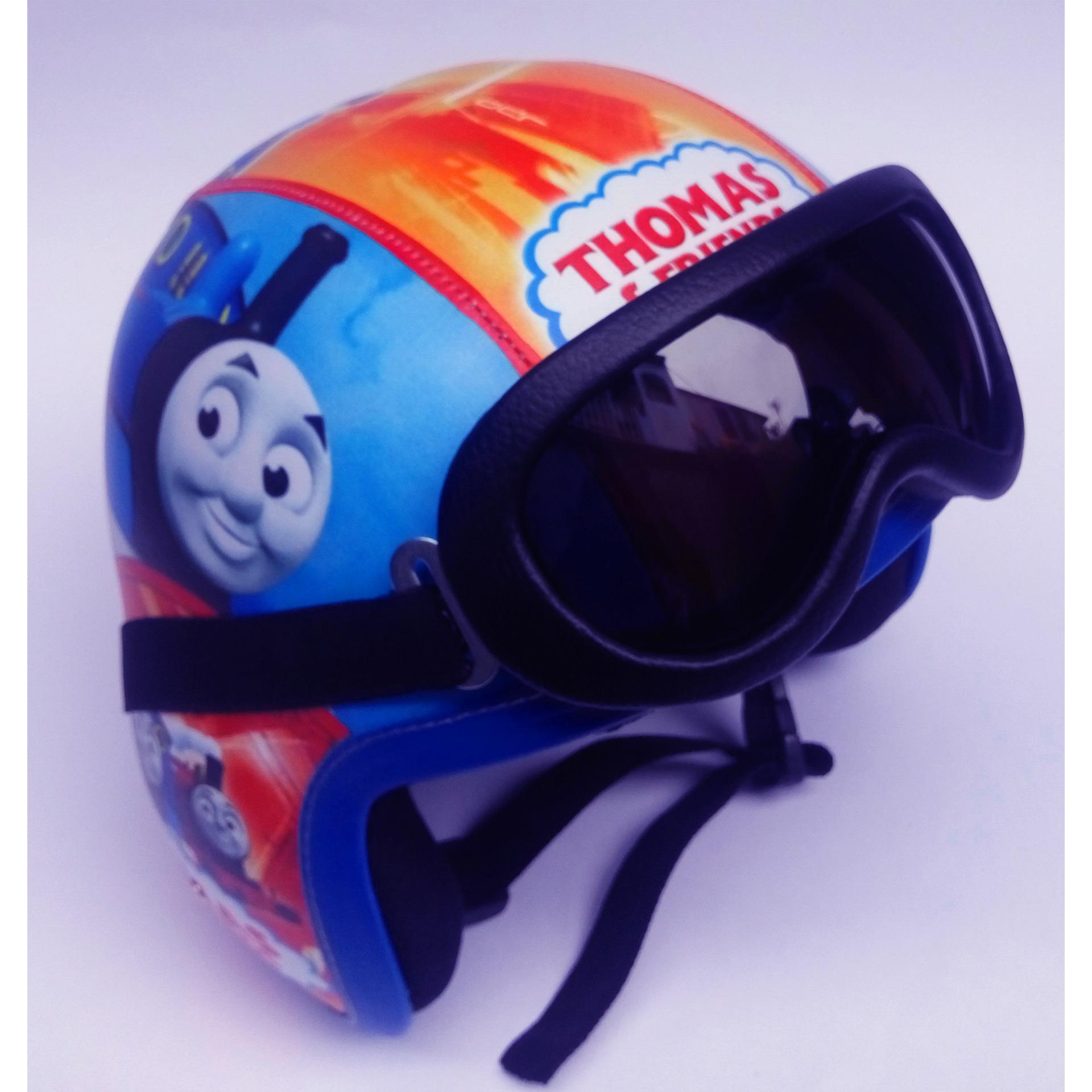 Toserba - Helm Anak Bogo Usia 2-6 Tahun Model Kaca Mata Thomas