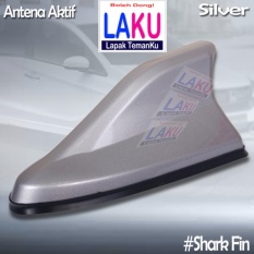 Toyota Calya Antena Aktif Sirip Hiu Silver