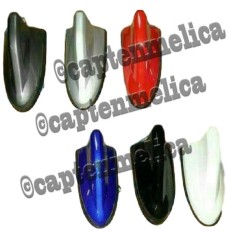 Shark Fin Antena Radio Mobil Sirip Hiu HYBRID Antenna Radio Pemancar Atap Mobil Tempel Atas Body Bodi Avanza Xpander Calya Xpander Sigra Brio Satya Ertiga Gran Max Xenia Carry HR-V CR-V Fortuner Mobilio Pajero BR-V Agya Ayla Rush Shark Fin JS Racing
