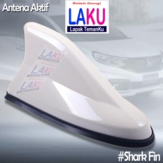 Toyota Sienta Antena Aktif Sirip Hiu Putih