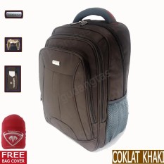 Tas Tracker Tas Ransel 18 Inchi 78312 laptop 14 inchi Pria Wanita Bonus Bag Cover