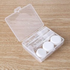 Botol Kosong Suit 7 Pcs/set Perjalanan Kemasan Contoh Botol untuk Shampoo-Intl