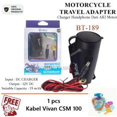 TRAVELADAPTER / CHARGER USB MOTORCYCLE / MOTOR - BETTER Free Vivan Kabel CSM100
