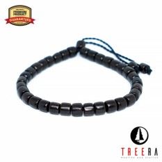 Treera Gelang Kayu Kaukah Kokka Marjan Kecil Hitam Original