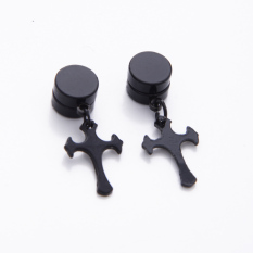 Anting Magnet Tanpa Lubang Pria Trendi Korea
