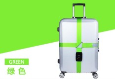 TSA Luggage Strap, Travel Luggage Strap dengan 3 Dial TSA Kunci Yang Disetujui, Bisa Disesuaikan Suitcase Belt Packing Belt Label Travel untuk Keamanan Bandara dan Klaim Bagasi Identifikasi-Intl