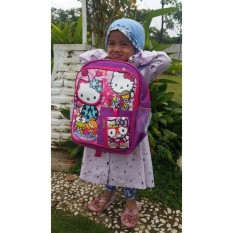 TURUN HARGA DAN MURAH BANGET!! TAS RANSEL ANAK KARAKTER HELLO KITTY CANTIK DAN MENARIK