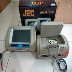 Tv Mobil/Dvd Monitor Headrest 2 Sandaran 2 Dvd/Usb/Game Murah