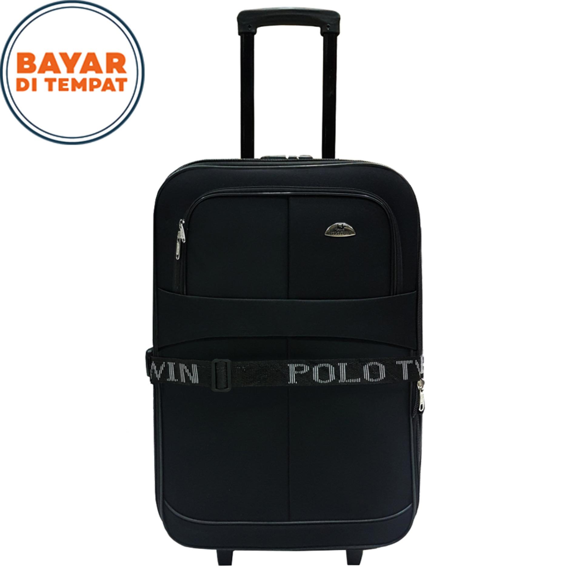 Twin Polo Koper Bahan 1302-24 Expandable Original - Black