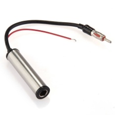 UJS Generic Car Antenna Radio TV FM Signal Reception Amplifier AmpBooster 12V - intl