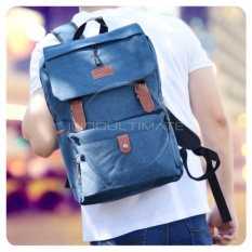 Ultimate Tas Pria Wanita 839 - Blue / Backpack Anak Cewek Sekolah Remaja Korea Import Batam Murah Branded Cantik / Ransel Laptop Perempuan