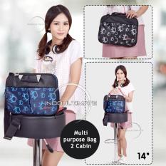 Ultimate Tas Laptop Double Foot Print 14 Inch - Dark Blue / Softcase Wanita / Cewek