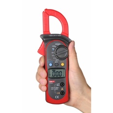 UNI-T UT201 AC 2A~400A Digital Clamp Multimeter AC/DC VoltageDetector AC Current Resistance/Ohm Meter Tester Auto Range - intl