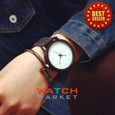Unisex Men Men Quartz Analog Wrist Watch Watches Black White