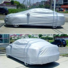Panasnya Selimut Mobil Universal Payung Perlindungan Tahan Terhadap Debu Anti Sinar UV Gores Tahan L Sedan