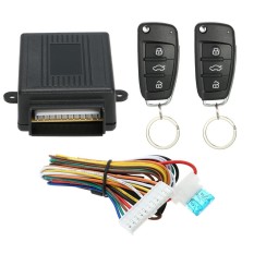 Universal Car Door Lock Keyless Entry System w/ Trunk Release Button Remote Central Control Box Kit - intl