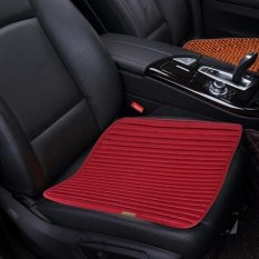 Universal Four Seasons Anti Licin Cushion Mat untuk Review Mobil Keluarga Kantor (Wind Red)-Intl
