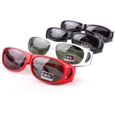 UV 400 Sunglasses Bersepeda Mengemudi Menjalankan Kacamata Memancing Hitam-Intl