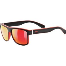 Uvex LGL 21 Sunglasses Black Mat Red, One Size - Men's - intl