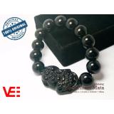 Vee Gelang Terapi Kesehatan Black Jade / Giok Hitam Asli + Boneka - Menyerap Betadine - Dim 14 | Lazada Indonesia