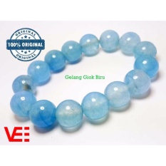 VeE Gelang Kesehatan Giok Natural Biru