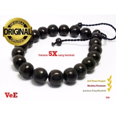VeE Gelang Kesehatan Pria / Wanita Kayu Kokka Kaukah - Bola Hitam