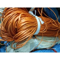 VeE Grosir 20 Meter Tali Semi Kulit 1 mm untuk Kerajinan Kalung Gelang - Termurah
