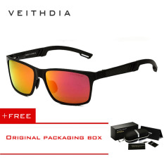 Veithdia Aluminium Kacamata Terpolarisasi Lensa Pria Berjemur Kacamata Cermin Perempuan Mengemudi Memancing Eyewears Aksesoris 6560