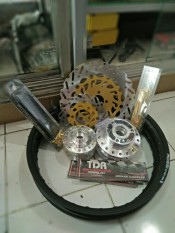 Velg Jari Jari Paketan Komplit Murah Satria FU Ring 17 Lebar 160/185