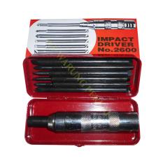 Vessel Obeng Ketok Getok Handle Besi Set Impact Driver Box Besi