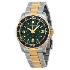 VICTORINOX SWISS ARMY 241612 Maverick GS - Jam Tangan Wanita - Stainless - Silver - Gold - Green