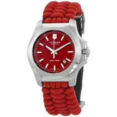 VICTORINOX SWISS ARMY 241744 I.N.O.X. Paracord Naimakka - Jam Tangan Pria - Paracord - Red