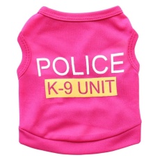 Victory New Dog clothes Pet Supplies Lovely Comfortable Dog Shirts(Rose-S) - intl