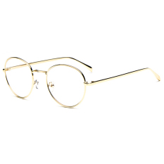 Pria Vintage Kacamata Bingkai Kacamata Retro Spectacles Bening Lensa Kacamata untuk Pria