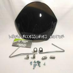 Visor Scoopy fi TGP Windshield Honda Scoopy , Fino fi Tgp Smoke