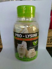 Vitamin kucing obat kucing menambah napsu makan mencegah flu dan virus meningkatkan antibody PRO-LYSINE