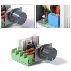 Voltage Regulator 2000W SCR Motor Speed Control Lamp Dimmer Thermostat AC 220V