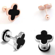 Wanita Medis Titanium Baja Anti Alergi Anting Anting