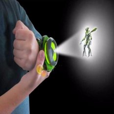 Gaya Perhiasan Jepang Asli Anak Bergambar Ben 10 Perhiasan Mainan Ben10 Proyektor