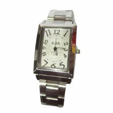 Watches Fashion Square Silver - Stainless Steel Watch325