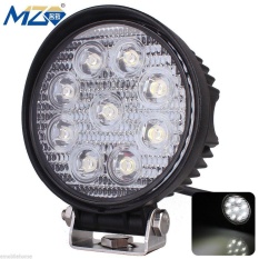 Tahan Terhadap Udara 27W-Spot-Round Diecast Aluminium LED Spotlight 30 Derajat Lampu Kerja-Internasional
