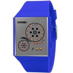Waterproof led WATCHES women wristwatch automatic watch datejust ladies clock top quality brand army military clocks chronograph(Rose) - intl