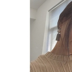 WBW Anting Cos HM Lainnya Cerita Angin Jaket Bentuk Anting 925 Silver Earrings-Intl