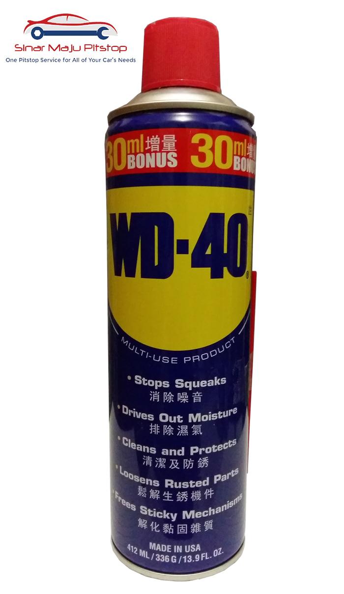 WD-40 WD40 WD 40 Minyak Pelumas - Pelicin - Pembersih Serbaguna 412 Ml