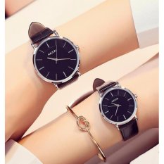 WD Fashion lover watches a Korean woman student minimalism super thin strap casual waterproof quartz watches - intl